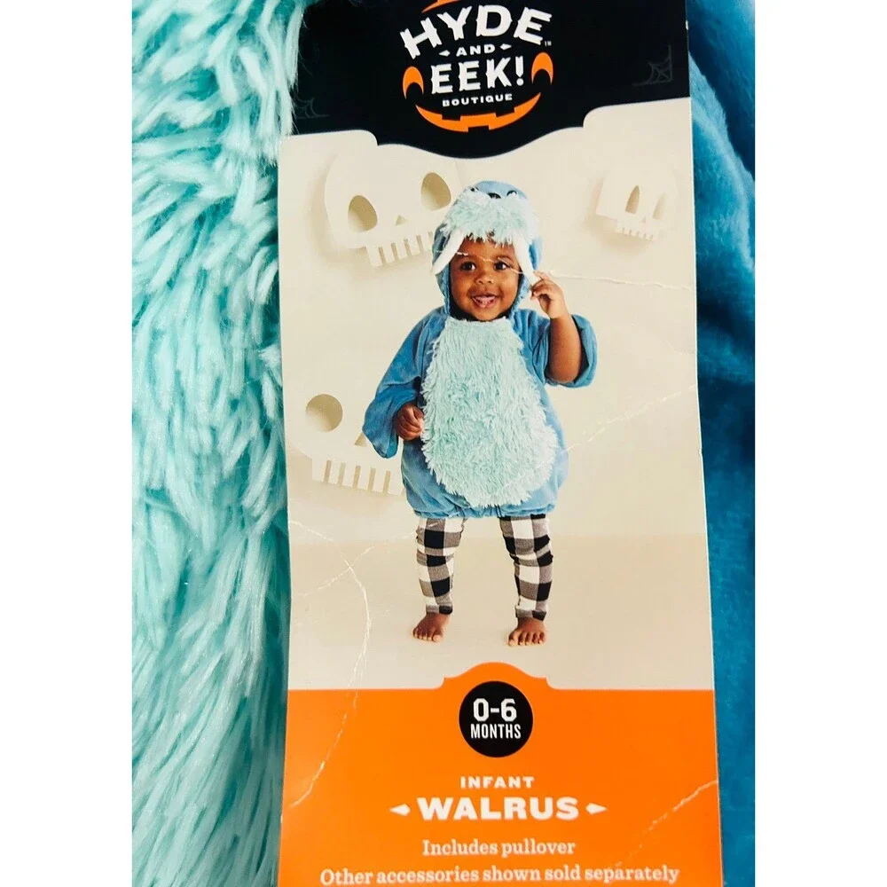 Infant Walrus Costume 0-6 Months New